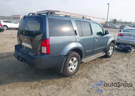 2005 Nissan Pathfinder Se from USA, damaged, VIN 5N1AR18UX5C745525